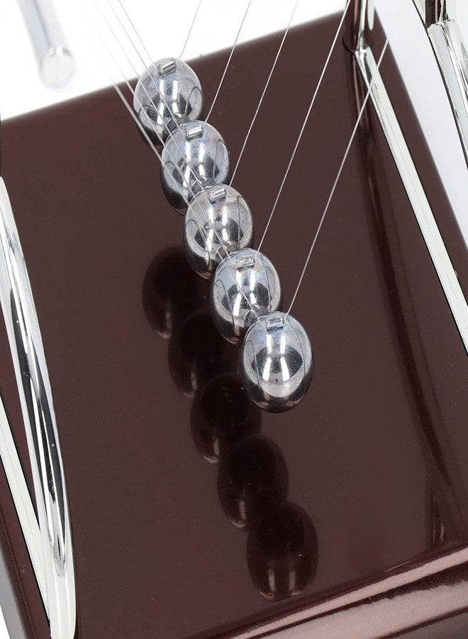 KERFORA Balance Collision Balls Science Toy | Decorative Office Desk Toy with Polished Plastic Base & Nylon Strings - Image 5